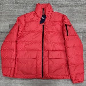 REEBOK RED PUFFER Women's Jacket